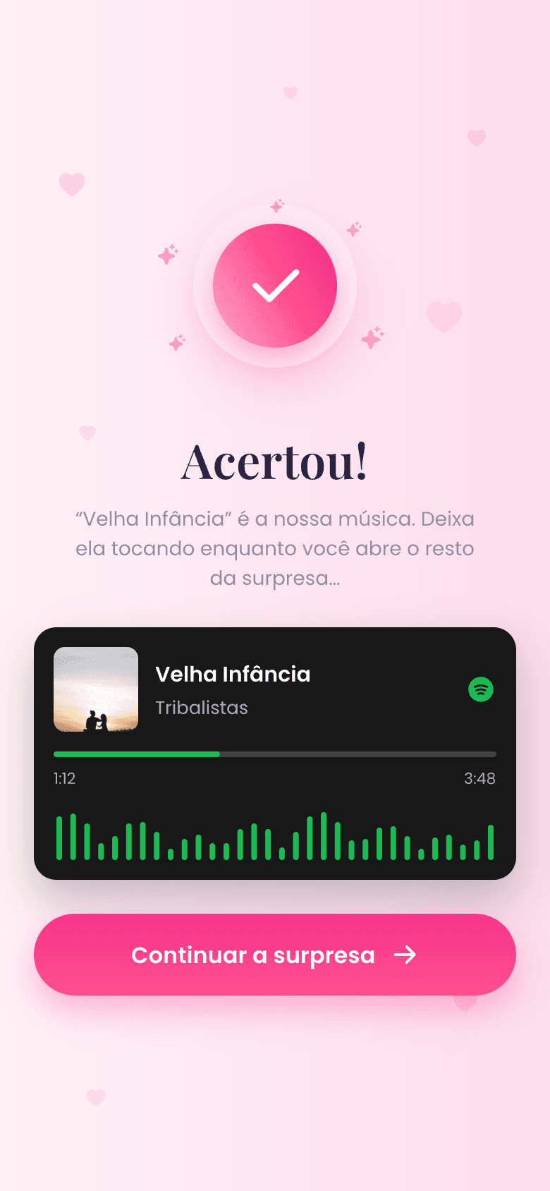 A música de vocês — Tellin