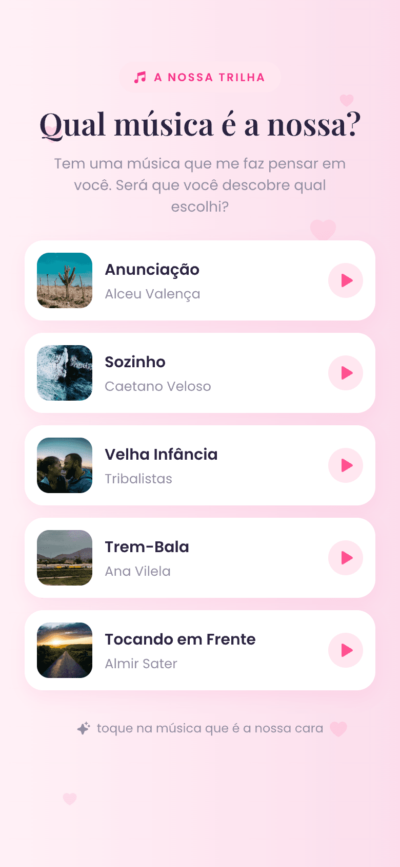 A música de vocês — Tellin