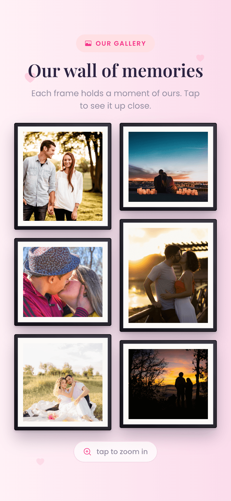Relive your story together — Tellin